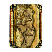  Wereldkaart magneet (Verticaal)