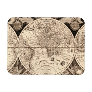  Wereldkaart Magneet