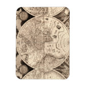  Wereldkaart Magneet (Verticaal)