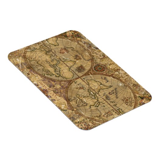  Wereldkaart Magneet (Rechterzijde)