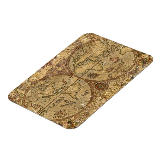  Wereldkaart Magneet (Linkerzijde)