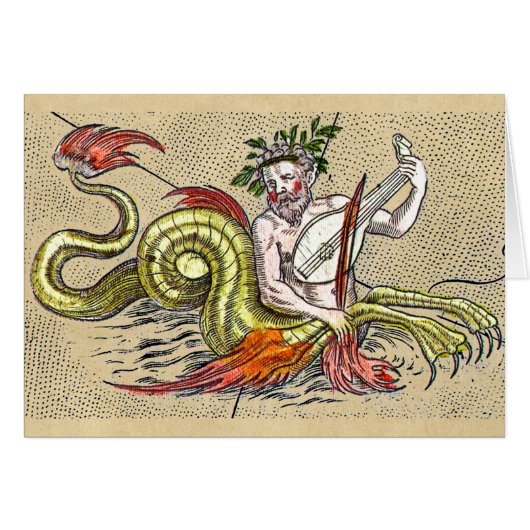 wereldkaart Merman Music (Voorkant Horizontaal)