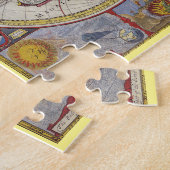  Wereldkaart met nieuwe ontdekkingen, 1626, Legpuzzel (Zijkant)