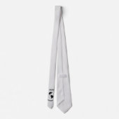 Wereldkaart met postcode en stad stropdas (Achterkant)