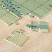 wereldkaart met Verenigde Staten Legpuzzel (Zijkant)