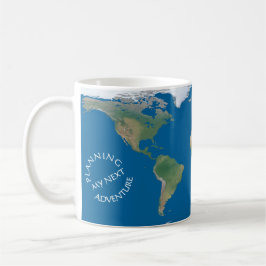 Wereldkaart - Mijn volgende avontuur plannen - Op  Koffiemok