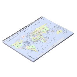 Wereldkaart - Mijn volgende avontuur plannen - Op  Notitieboek