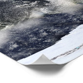 WERELDKAART MODIS POSTER (Hoek)