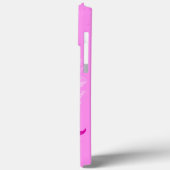 Wereldkaart Monogrammen reizigers Blush Pink Paars Case-Mate iPhone Case (Achterkant / Links)