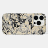  Wereldkaart Monsters Narwhal en Vliegende vis Case-Mate iPhone Case (Achterkant (horizontaal))