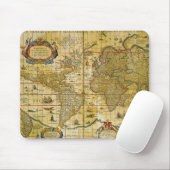  Wereldkaart Muismat (Met muis)