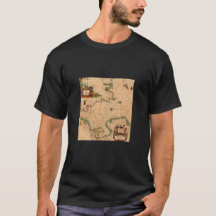 Wereldkaart Noorwegen T-shirt
