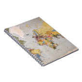 wereldkaart notitieboek (Rechterzijde)