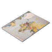 wereldkaart notitieboek (Linkerzijde)