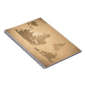 wereldkaart notitieboek (Rechterzijde)