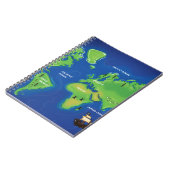 Wereldkaart Notitieboek (Linkerzijde)