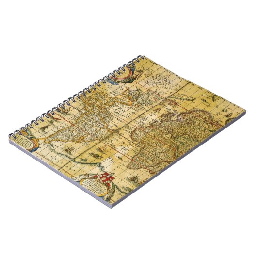 Wereldkaart Notitieboek (Linkerzijde)