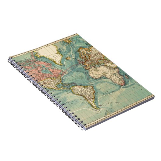  Wereldkaart Notitieboek (Rechterzijde)