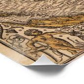 wereldkaart Noua, et integra uniuersi orbis Perfect Poster (Hoek)