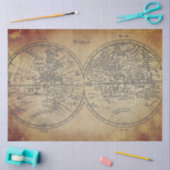 wereldkaart ontkoppelen papier (Craft)