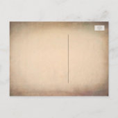  Wereldkaart Oude Save the Date Aankondigingskaart (Achterkant)