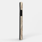 wereldkaart over de mondiale projectie 2 Case-Mate iPhone case (Achterkant/rechts)