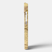 Wereldkaart over Mercators Projection Case-Mate iPhone Case (Achterkant / Links)