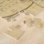 Wereldkaart over Mercators Projection Legpuzzel (Zijkant)