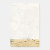 Wereldkaart over Mercators Projection Post-it® Notes (Voorkant)