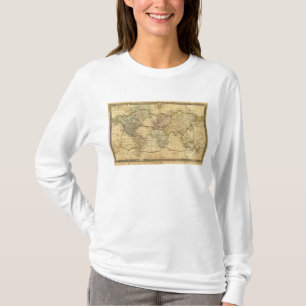 Wereldkaart over Mercators Projection T-shirt