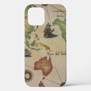 Wereldkaart Pacific Hoesje-Mate iPhone Case