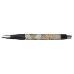 wereldkaart pen