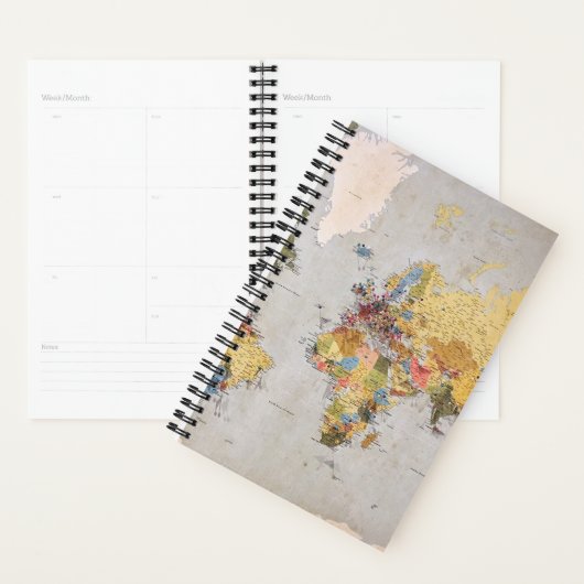 wereldkaart planner (Display)