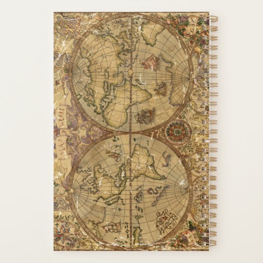 Wereldkaart Planner (Achterkant)