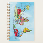 Wereldkaart Planner (Voorkant)