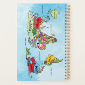 Wereldkaart Planner (Achterkant)