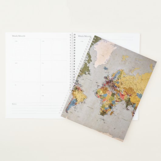 wereldkaart planner (Display)