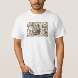 Wereldkaart Poseidon T-shirt