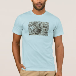 Wereldkaart Poseidon T-shirt