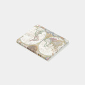 Wereldkaart Post-it® Notes (Schuin)