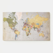 wereldkaart post-it® notes (Voorkant)