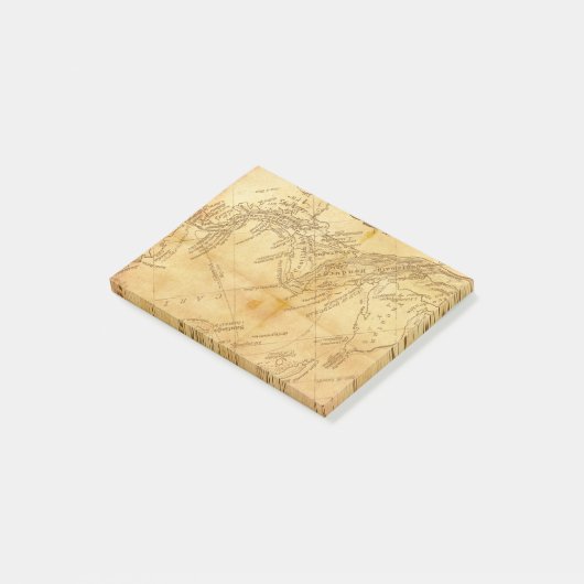 wereldkaart post-it® notes (Schuin)