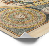  Wereldkaart Poster (Hoek)