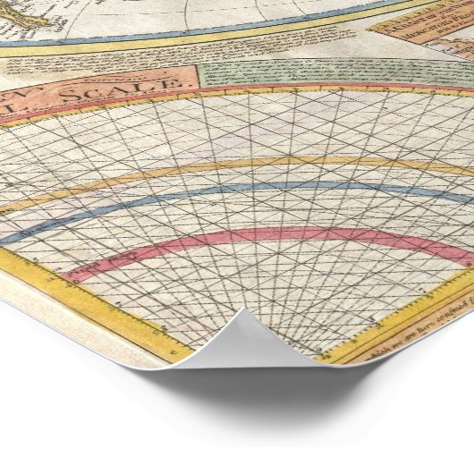  wereldkaart poster (Hoek)