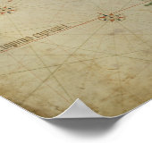 Wereldkaart Poster (Hoek)