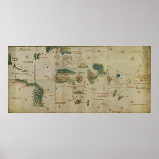 Wereldkaart Poster (Voorkant)