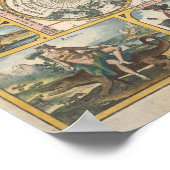  Wereldkaart Poster (Hoek)