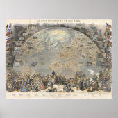  Wereldkaart Poster (Voorkant)