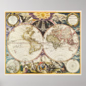 Wereldkaart Poster (Voorkant)