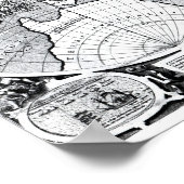 Wereldkaart Poster (Hoek)